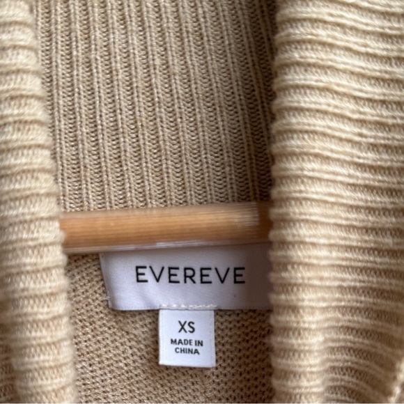 Evereve Beige Pullover Turtleneck Sweater - Picture 7 of 9